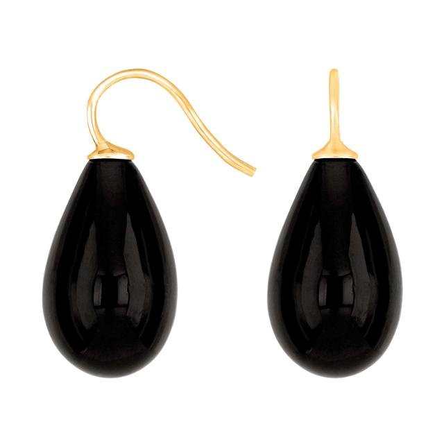 Forg. sølvøreh. m/bøhmisk kvartsglas farve95 - Urma.dk