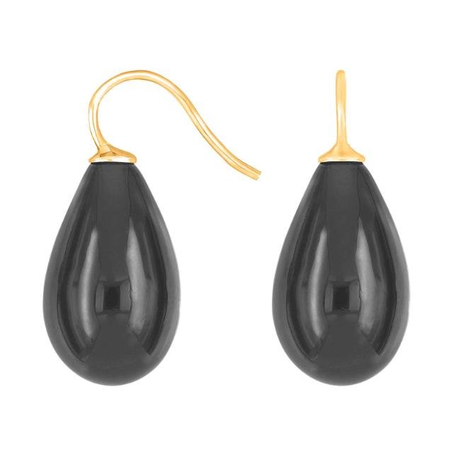 Forg. sølvøreh. m/bøhmisk kvartsglas farve98 - Urma.dk