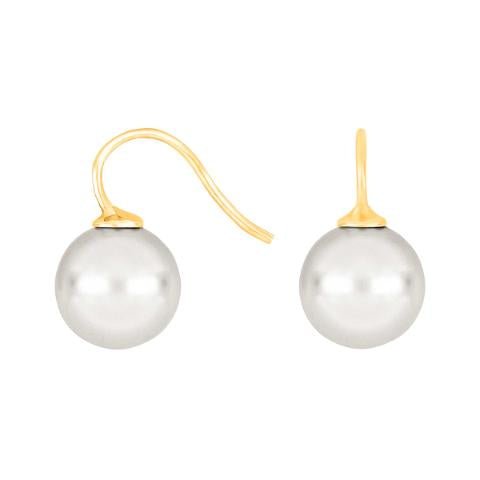 Forg. sølvøreh. m/Mallorca perle farve07 - Urma.dk