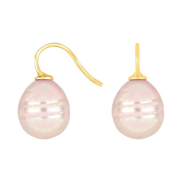 Forg. sølvøreh. m/Mallorca perle farve11 - Urma.dk