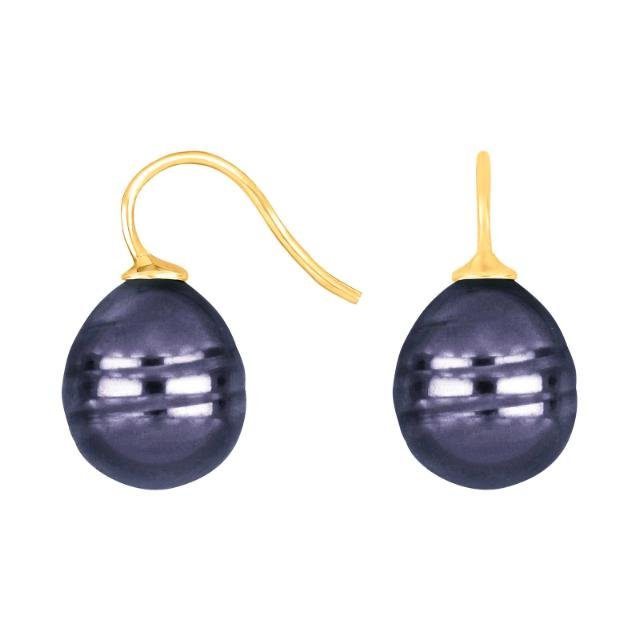 Forg. sølvøreh. m/Mallorca perle farve46 - Urma.dk