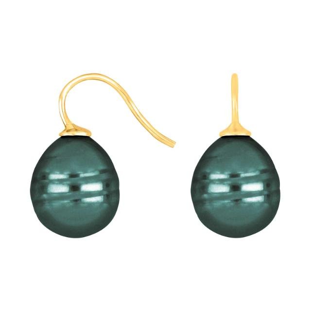 Forg. sølvøreh. m/Mallorca perle farve73
