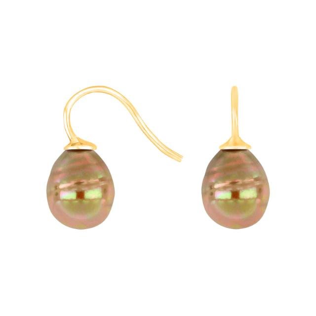 Forg. sølvøreh. m/Mallorca perle farve72 - Urma.dk