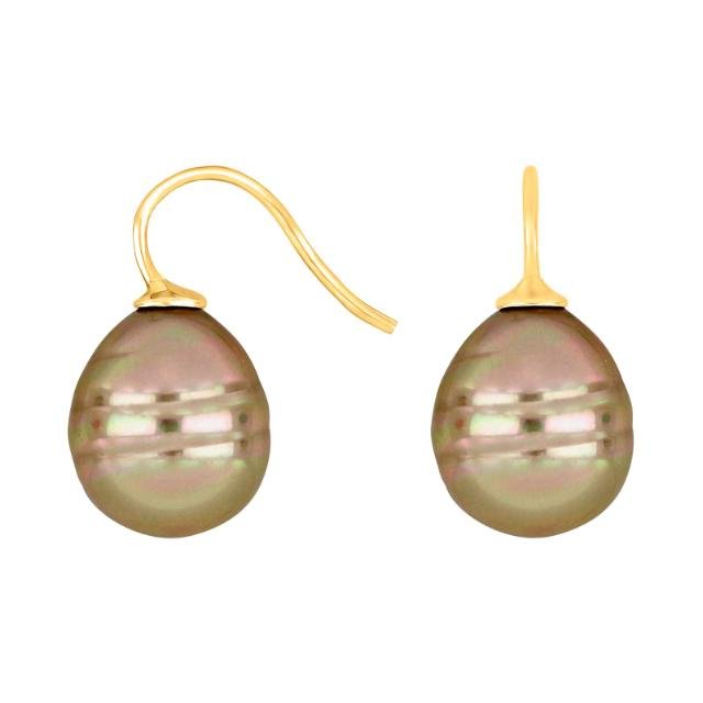 Forg. sølvøreh. m/Mallorca perle farve73
