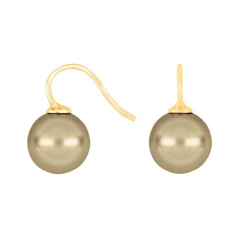 Forg. sølvøreh. m/Mallorca perle farve74 - Urma.dk