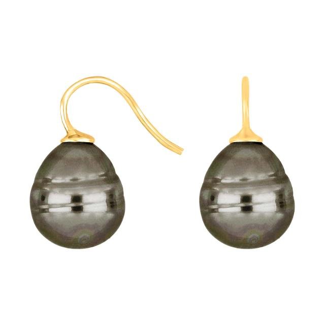 Forg. sølvøreh. m/Mallorca perle farve73
