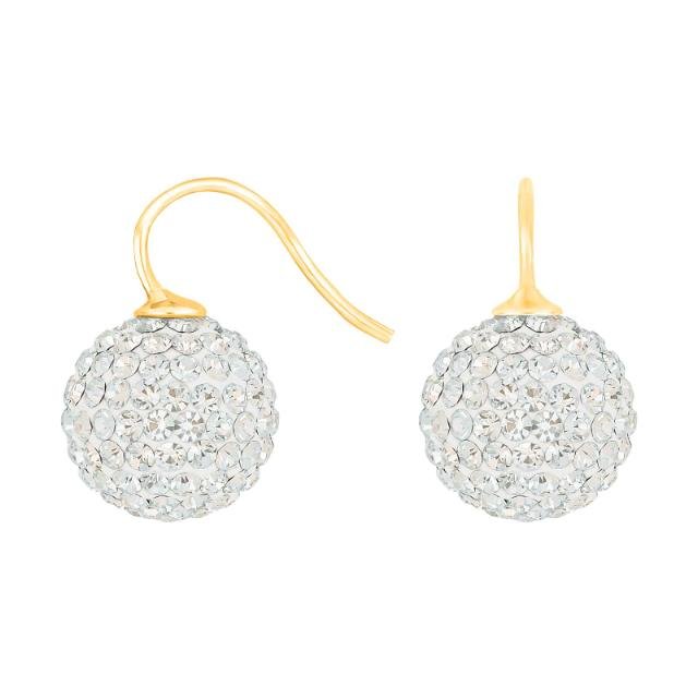 Forg. sølvøreh. pavékugle m/Krg farve04 - Urma.dk