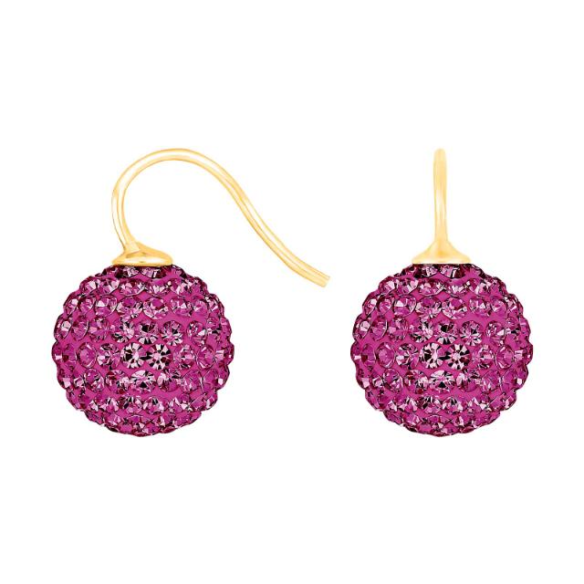 Forg. sølvøreh. pavékugle m/Krg farve30 - Urma.dk