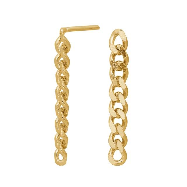 Forg. sølvørehænger PANZER52 25mm - Urma.dk