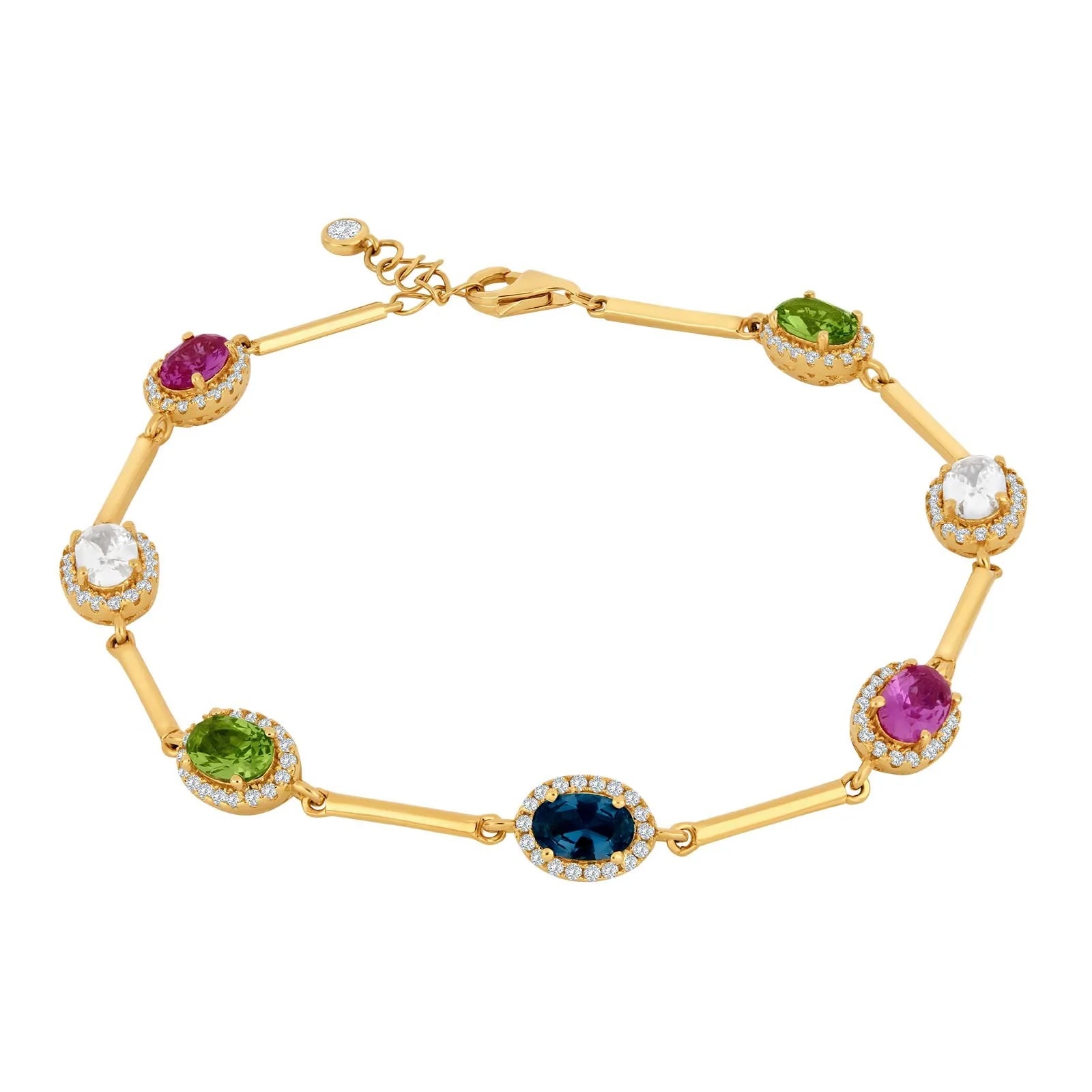 Forgyldt armbånd MILLENOR - Urma.dk