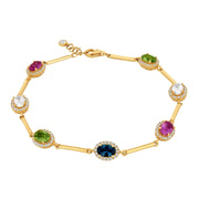 Forgyldt armbånd MILLENOR - Urma.dk