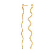 Forgyldt ørehænger FUN52 - Urma.dk