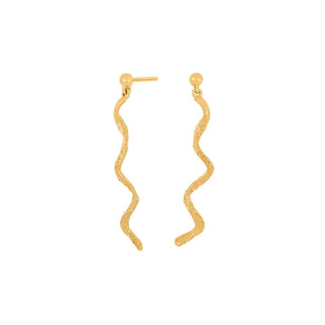 Forgyldt ørehænger FUN52 - Urma.dk