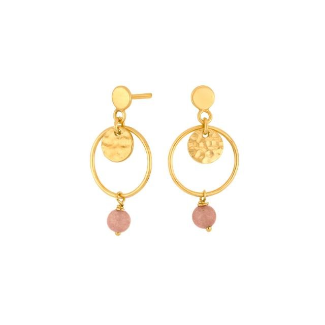 Forgyldt ørehænger JOY52 PM - Urma.dk