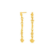 Forgyldt ørehængere ADD52 - Urma.dk