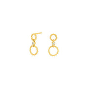 Forgyldt ørehængere MARIENOR 2 - Urma.dk