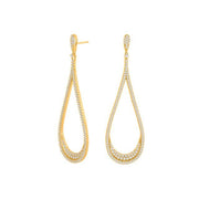 Forgyldt ørehængere MIMINOR dråbe - Urma.dk