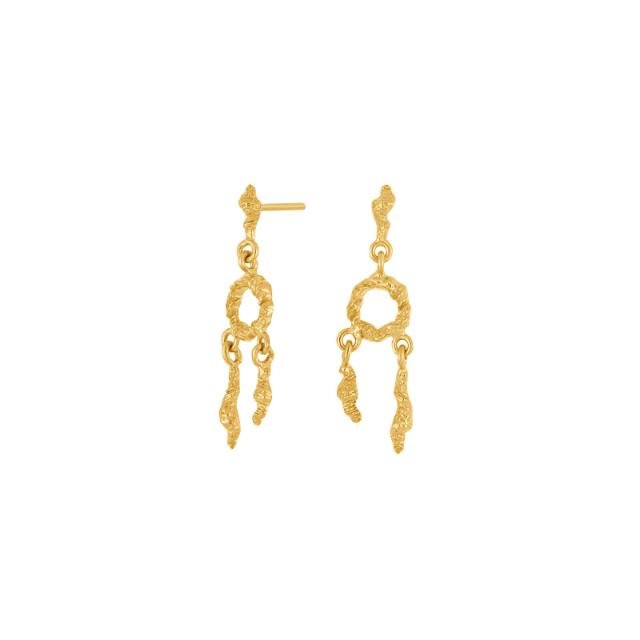 Forgyldt ørehængere MOVIE52 - Urma.dk