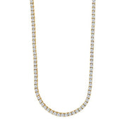 Forgyldt sølv collier KARENNOR - Urma.dk