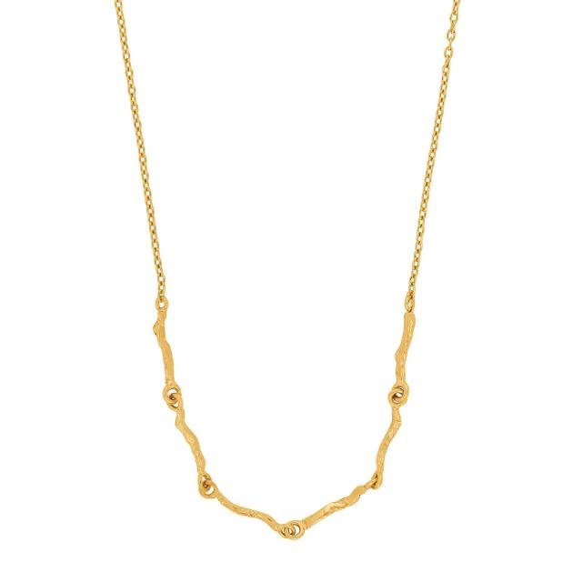 Forgyldt sølv halskæde MOVIE52 - Urma.dk