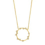 Forgyldt sølv halskæde NANANOR - Urma.dk