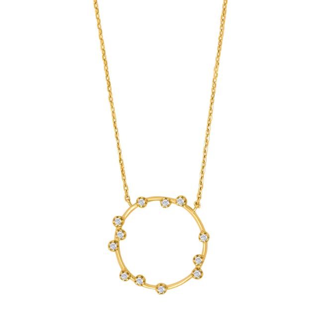 Forgyldt sølv halskæde NANANOR - Urma.dk