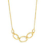 Forgyldt sølv halskæde NYTTENOR - Urma.dk