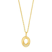 Forgyldt sølv halskæde OLGANOR - Urma.dk