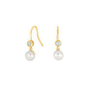 Forgyldt sølv ørehængere NOMINOR 1 - Urma.dk