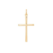 Forgyldt sølv stavkors 30mm - Urma.dk
