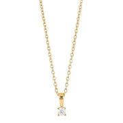 Forgyldt Sølv vedhæng 3mm grab HEGENOR - Urma.dk