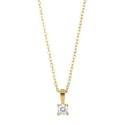 Forgyldt Sølv vedhæng 4mm grab HEGENOR - Urma.dk