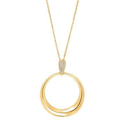 Forgyldt Sølv vedhæng KIMINOR - Urma.dk