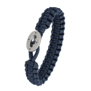 FSTS blåt armbånd m sølv lås 07 - Urma.dk