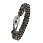 FSTS camouflage armbånd m sølv lås 10