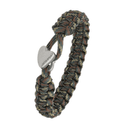 FSTS camouflage armbånd m sølv lås 05 - Urma.dk