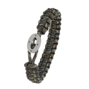 FSTS camouflage armbånd m sølv lås 07 - Urma.dk