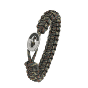 FSTS camouflage armbånd m sølv lås 08 - Urma.dk