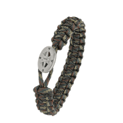 FSTS camouflage armbånd m sølv lås 09 - Urma.dk