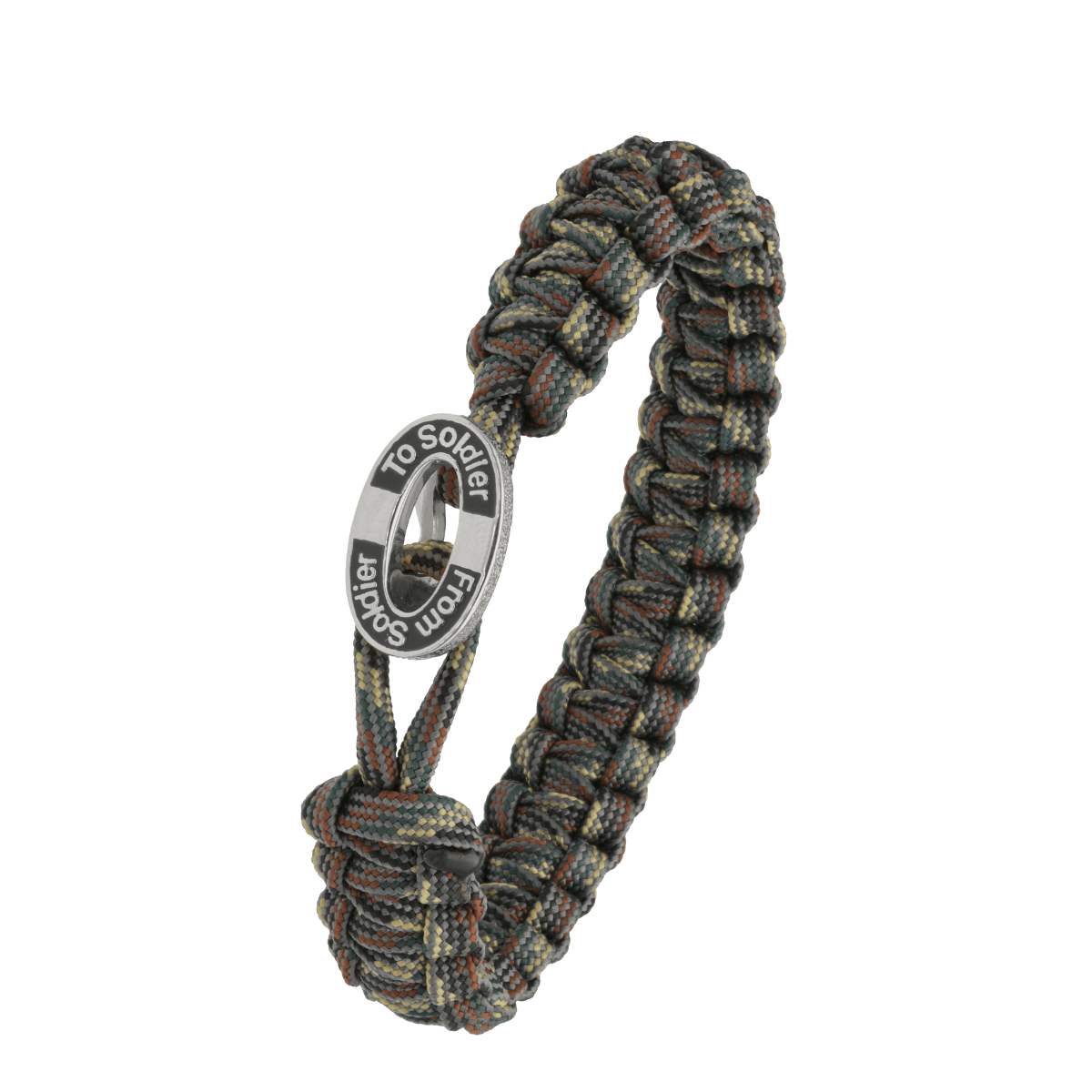 FSTS camouflage armbånd m sølv lås 11 - Urma.dk