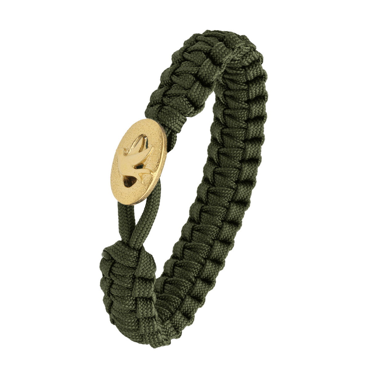 FSTS grønt armbånd m forg lås 01 - Urma.dk