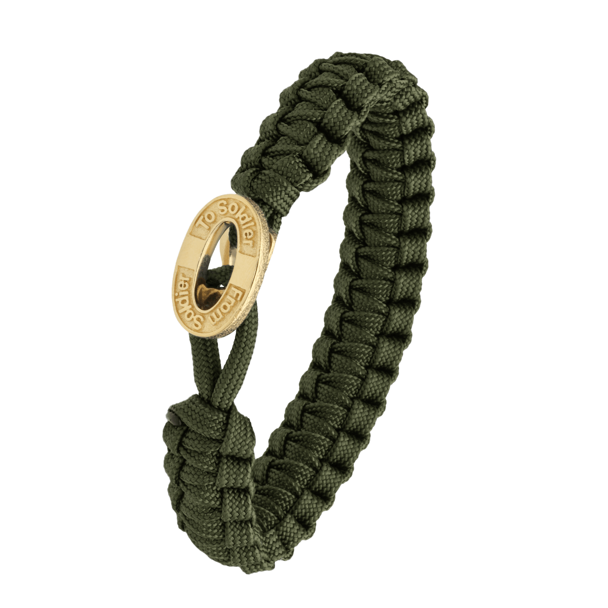 FSTS grønt armbånd m forg lås 10 - Urma.dk