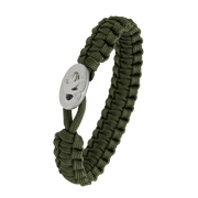 FSTS grønt armbånd m sølv lås 01 - Urma.dk