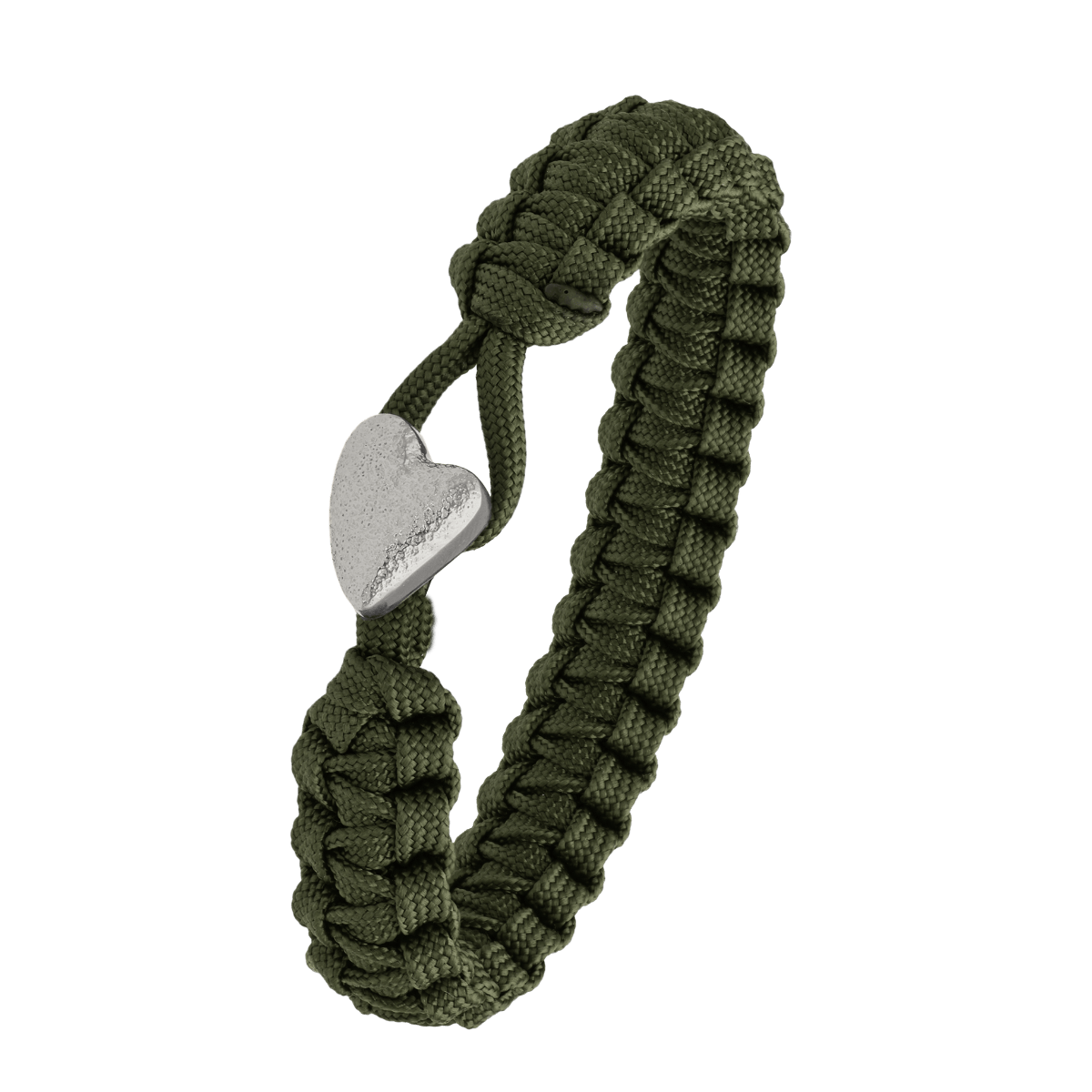 FSTS grønt armbånd m sølv lås 05 - Urma.dk