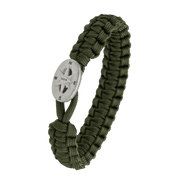 FSTS grønt armbånd m sølv lås 09 - Urma.dk