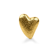 FSTS Lås Heart forgyldt sølv