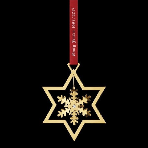 Georg Jensen Juleuro 1987/2017 - Snefnug - Jubilæumsudgave - Urma.dk