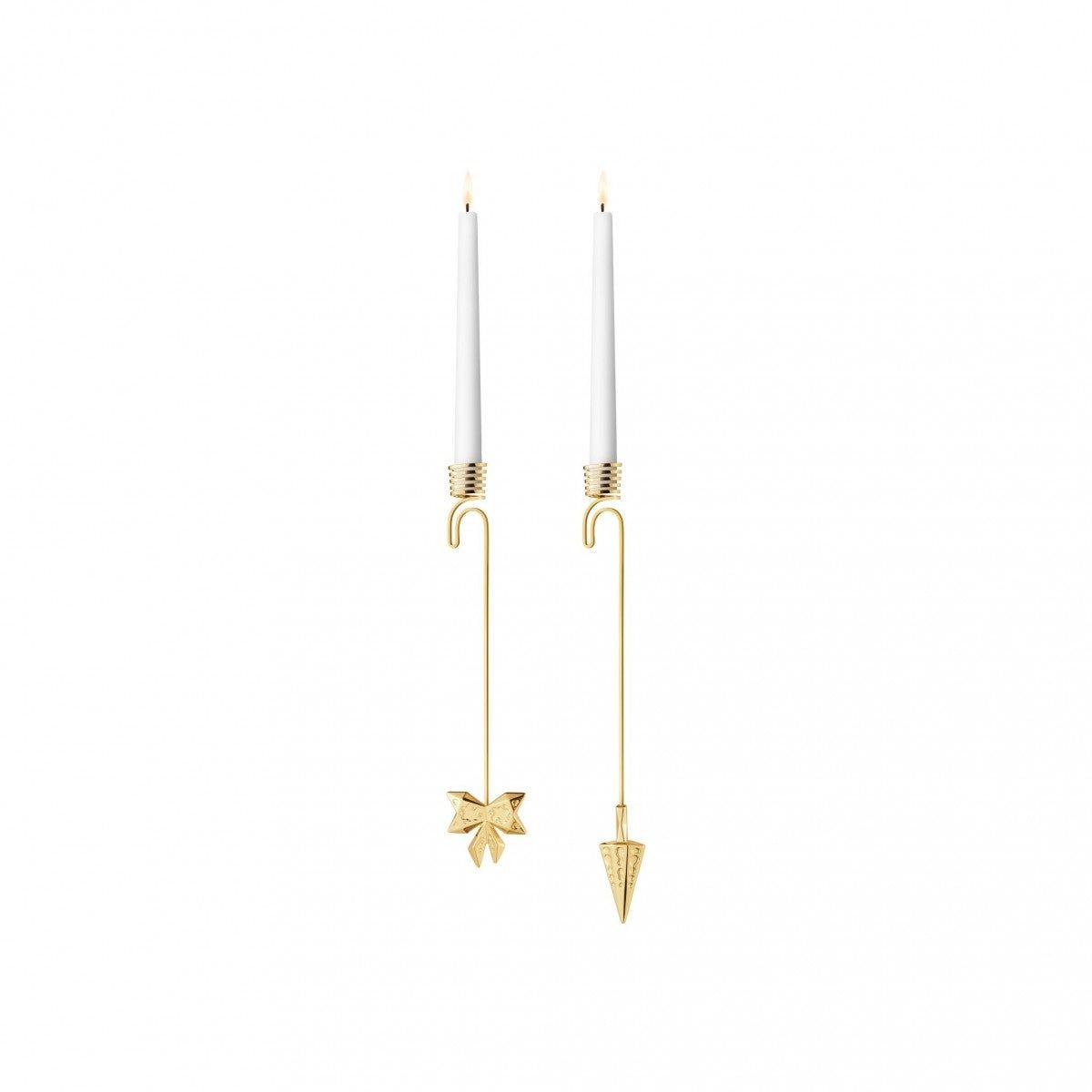 Georg Jensen Lyseholdere 2022 - Sæt - Sløjfe og Kræmmerhus - Urma.dk