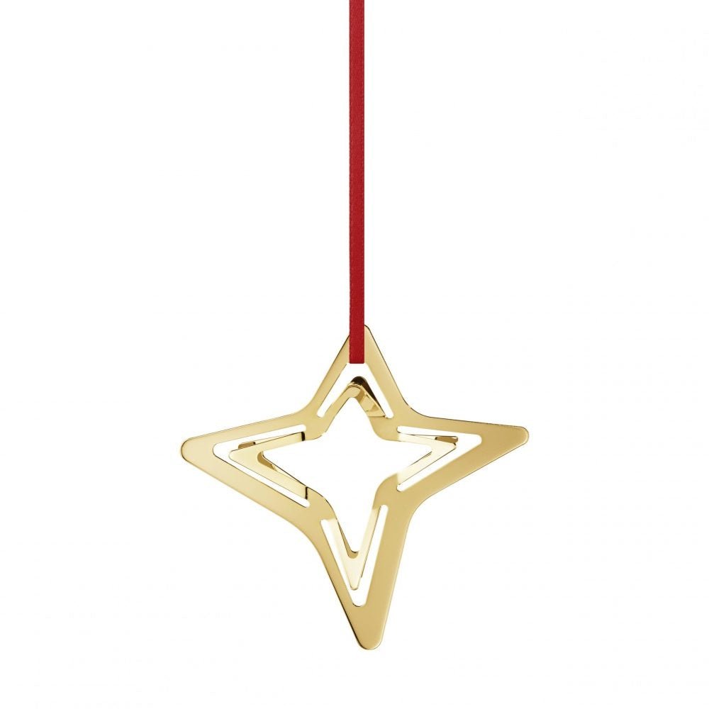 Georg Jensen Ornament 2021 - Firetakket stjerne - Urma.dk