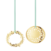 Georg Jensen Ornament 2016 - sæt - Julekrans og krans